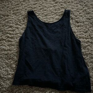 American Vintage Black Sleeveless Tank Top